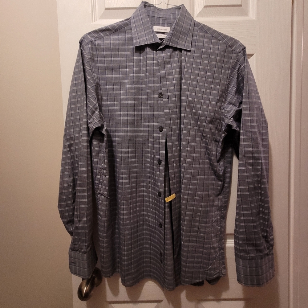 Men's Checkered Button-Up Shirt